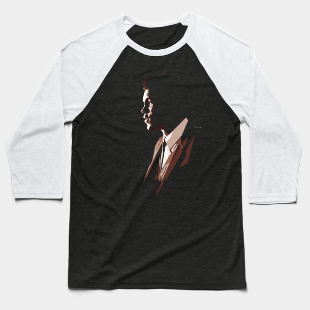 muhammad ali silhouette Baseball T-Shirt by BAJAJU